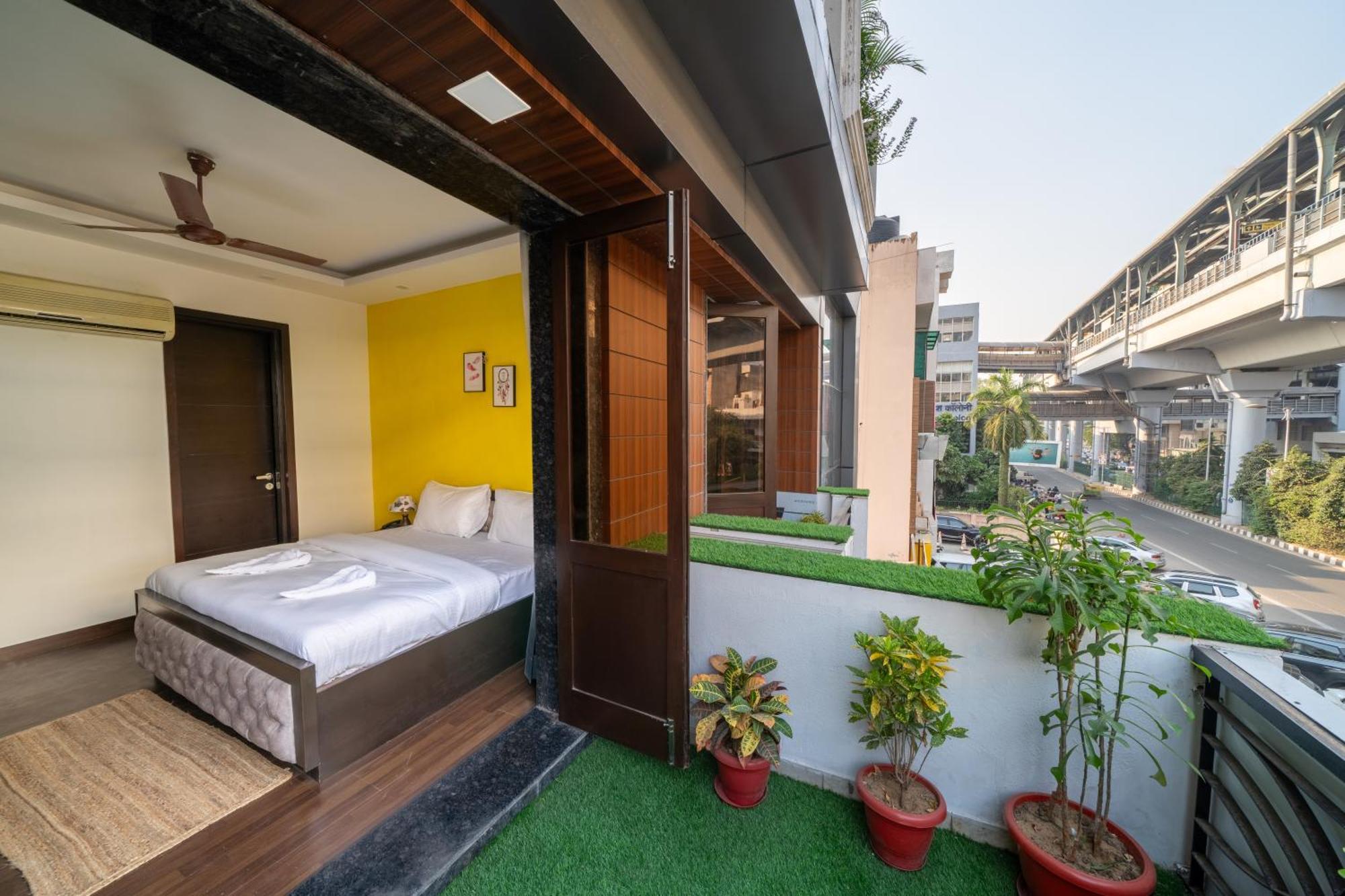 Lime Boutique B&B Gk-1 At Kailash Colony Metro , Greater Kailash Near Eros Hotel Nehru Place 新德里 外观 照片